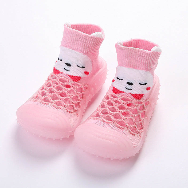 Babysocken im Tiermotiv für barfuß Schuhe