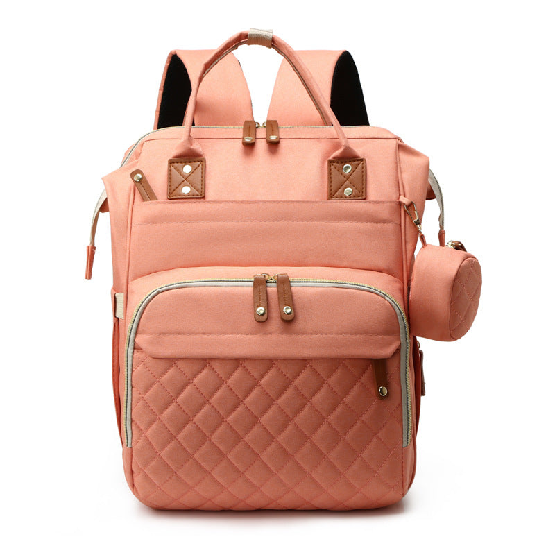 2-in-1 Wickelrucksack für Babys mit integriertem Wickelbett