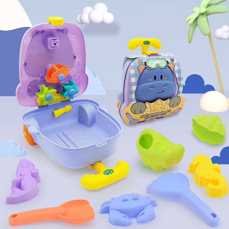 Strandspielzeug Set für Kinder - Alles in einem Sandtrolley