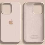 Luxuriöse Silikonhülle für iPhone mit MagSafe-Kompatibilität