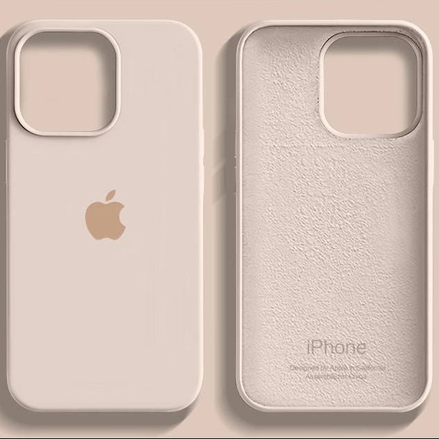 Luxuriöse Silikonhülle für iPhone mit MagSafe-Kompatibilität