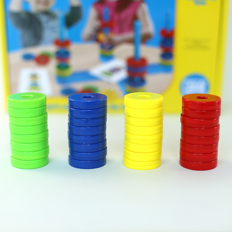 Farben- und Sortierspiel mit Montessori-Magneten