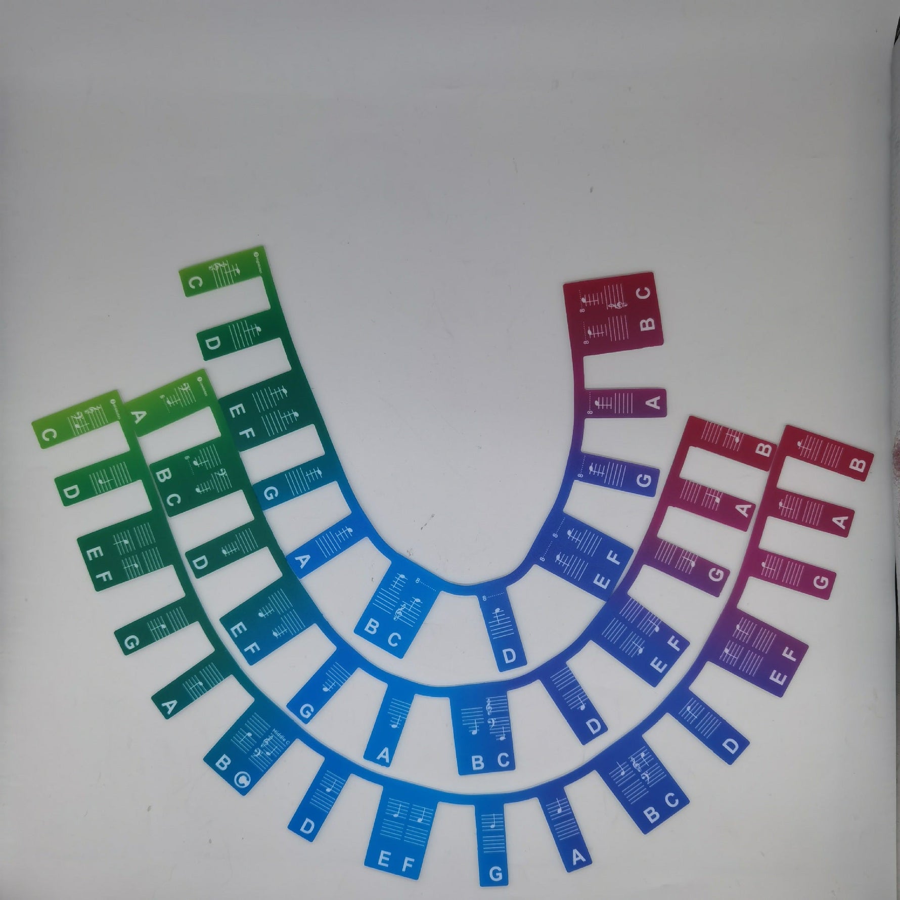 PianoMate – Flexible Learning Labels for Piano Keyboards