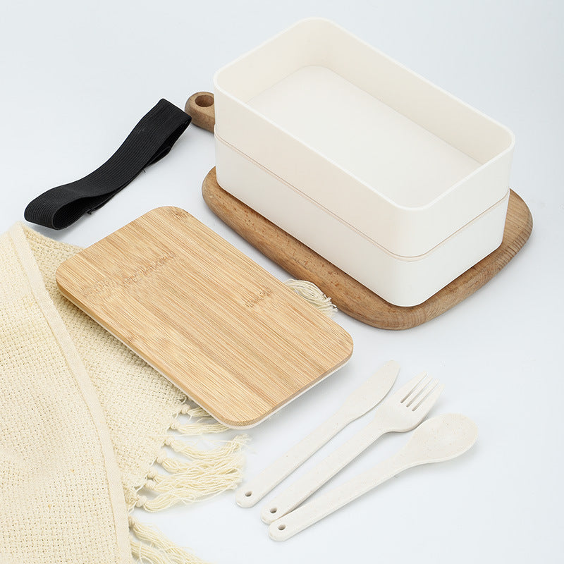Smart Bento Box with Cutlery for On the Go – Ideal for Every Meal