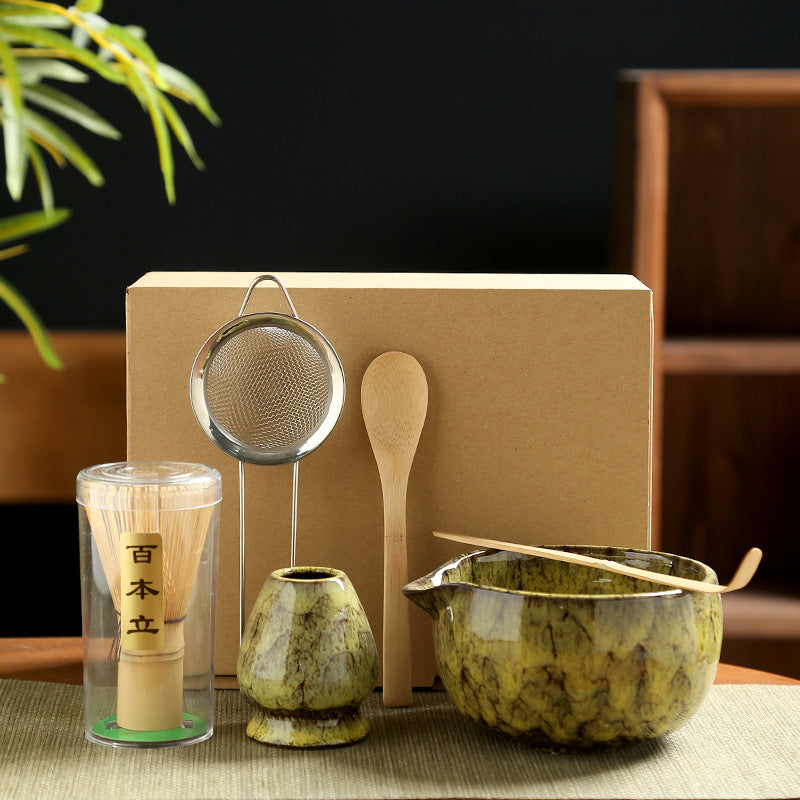 ZenTea – Elegant Set for Traditional Matcha Preparation