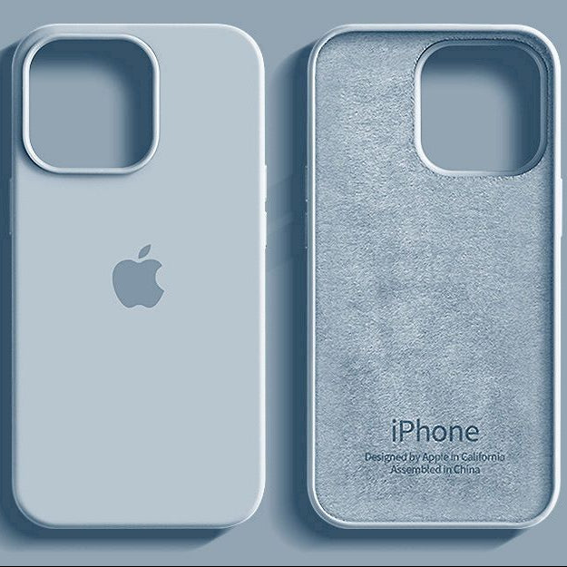 Luxuriöse Silikonhülle für iPhone mit MagSafe-Kompatibilität