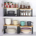 Practical kitchen helper with double storage space