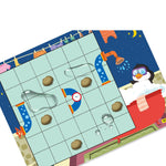 Dusch Labyrinth Rätselspiel für logisches Denken – Pinguin Design