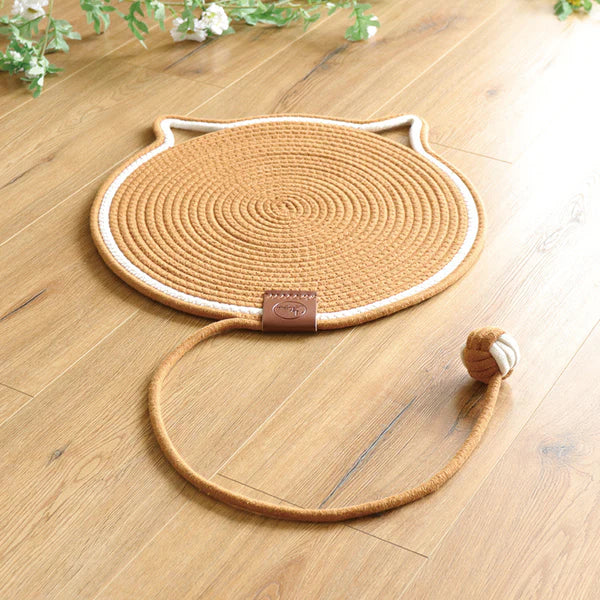 2-in-1 Katzenkratzmatte und Spielunterlage CatJoy