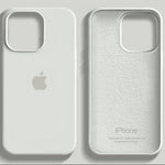 Luxuriöse Silikonhülle für iPhone mit MagSafe-Kompatibilität