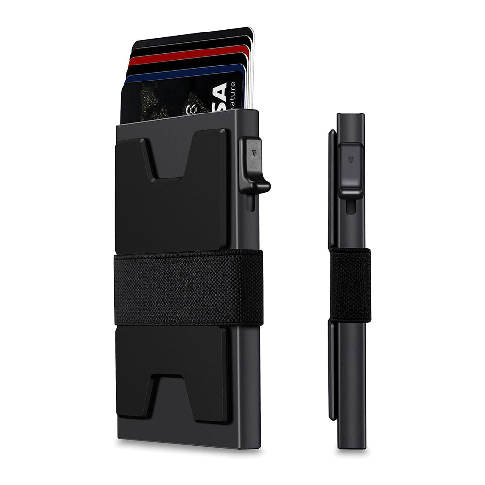 Stilvoller RFID-Kartenhalter aus Aluminium für Herren