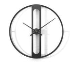 Skandinavische Eleganz: Große Wanduhr für Ihr Zuhause 50 cm