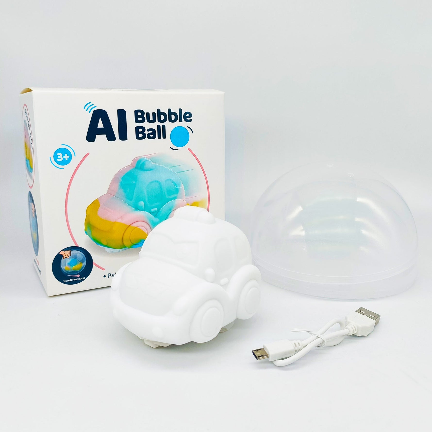 Spielball mit KI für Kinder – Interaktives Bubble Spielzeug