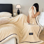 Cloud Warmth | Luxurious Winter Blanket | Dual Layer & Super Soft | Cuddle Blanket for Cold Nights