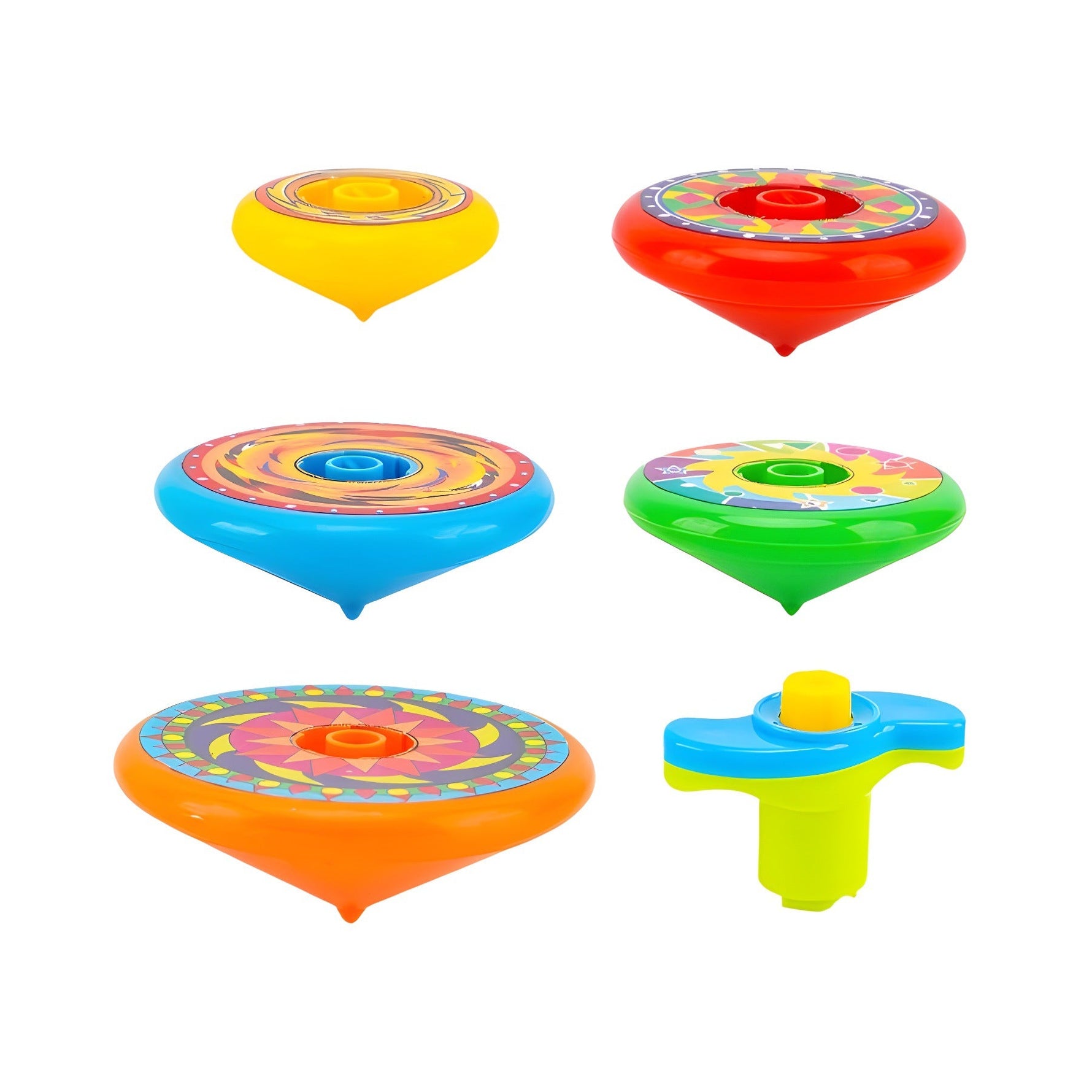 Spiele mit stapelbarem Kreiselspielzeug