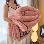 Cloud Warmth | Luxurious Winter Blanket | Dual Layer & Super Soft | Cuddle Blanket for Cold Nights