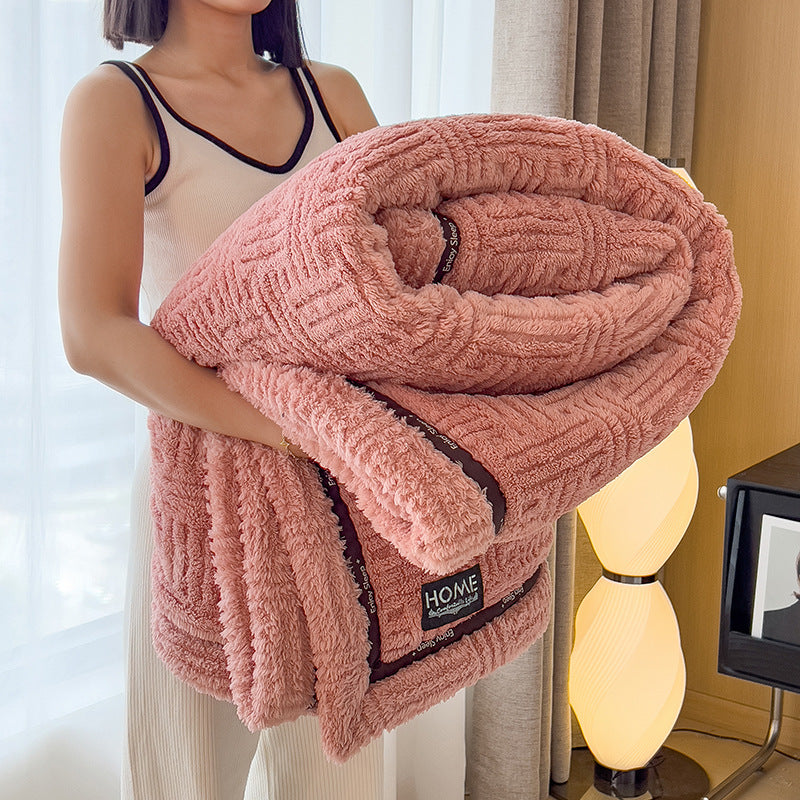 Cloud Warmth | Luxurious Winter Blanket | Dual Layer & Super Soft | Cuddle Blanket for Cold Nights