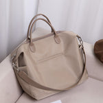 Elegant diaper bag with sophisticated storage space