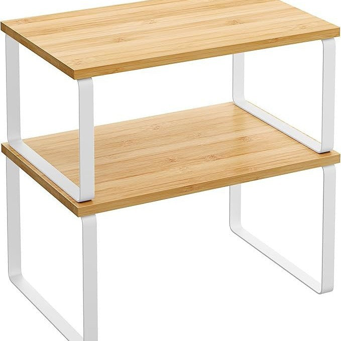 Practical kitchen helper with double storage space