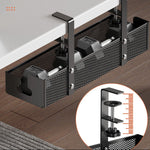 Cable Organization Without Drilling – Practical Under-Desk Solution