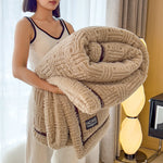 Cloud Warmth | Luxurious Winter Blanket | Dual Layer & Super Soft | Cuddle Blanket for Cold Nights