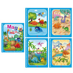 Zauberhaftes Malbuch mit Wasser für Kinder