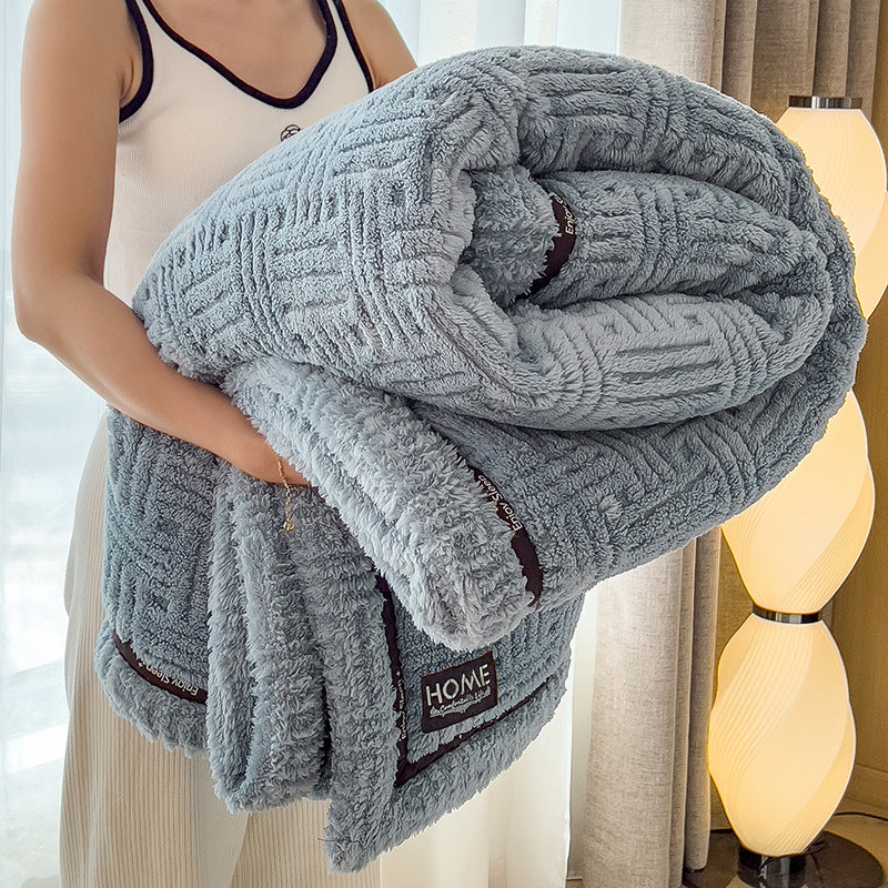 Cloud Warmth | Luxurious Winter Blanket | Dual Layer & Super Soft | Cuddle Blanket for Cold Nights