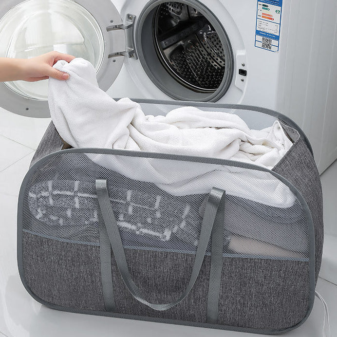 Foldable Laundry Hamper – Stylish and Practical