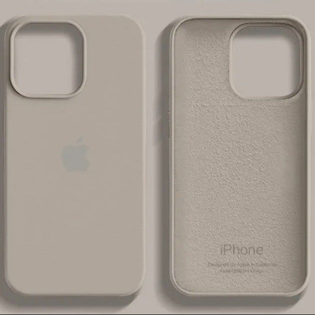Luxuriöse Silikonhülle für iPhone mit MagSafe-Kompatibilität