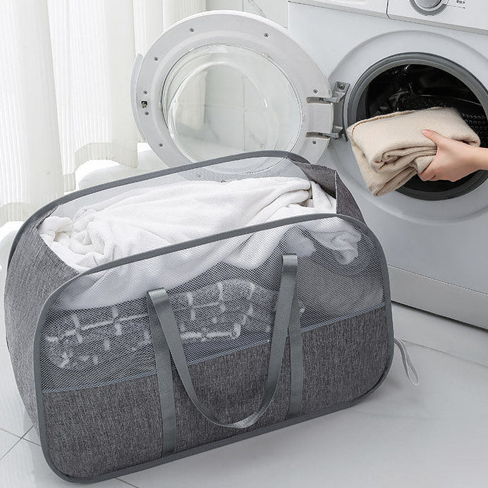 Foldable Laundry Hamper – Stylish and Practical