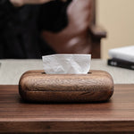 Elegant wooden napkin holder for stylish accents