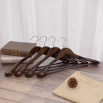 Luxury Wooden Hangers with Non-Slip Design (4 Pack)