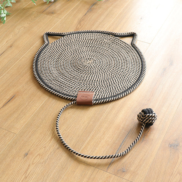 2-in-1 Katzenkratzmatte und Spielunterlage CatJoy