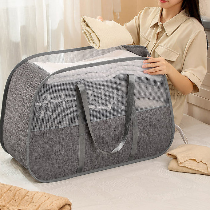 Foldable Laundry Hamper – Stylish and Practical
