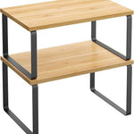 Practical kitchen helper with double storage space