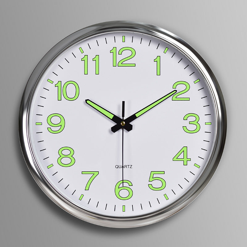 Elegante Wanduhr mit LED-Beleuchtung – Zeitloses Design