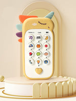 Kinder Telefon mit sensorischem Klang im verspielten Design