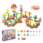Bunte Spielsteine mit Blumenmotiven