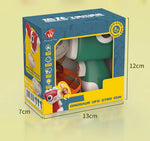 Dino Kreisel und Frisbee Set – 2-in-1 Spielzeug für Kinder