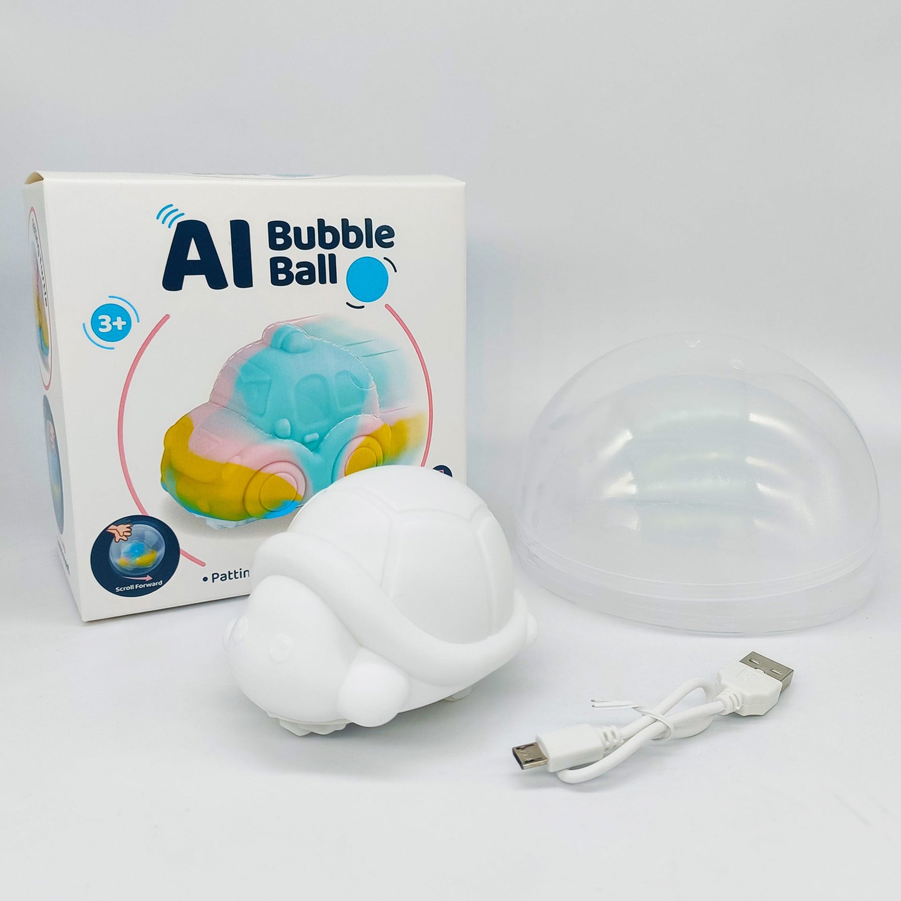 Spielball mit KI für Kinder – Interaktives Bubble Spielzeug