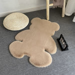 Cute Bear Rug - Soft Decorative Carpet for Kids' Room and Living Room