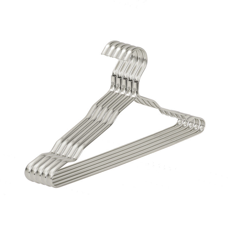 Stylish Metal Clothes Hangers for an Elegant Wardrobe (5 pieces)