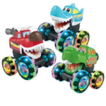 Strahlende Spielzeugmonstertrucks für Kinder
