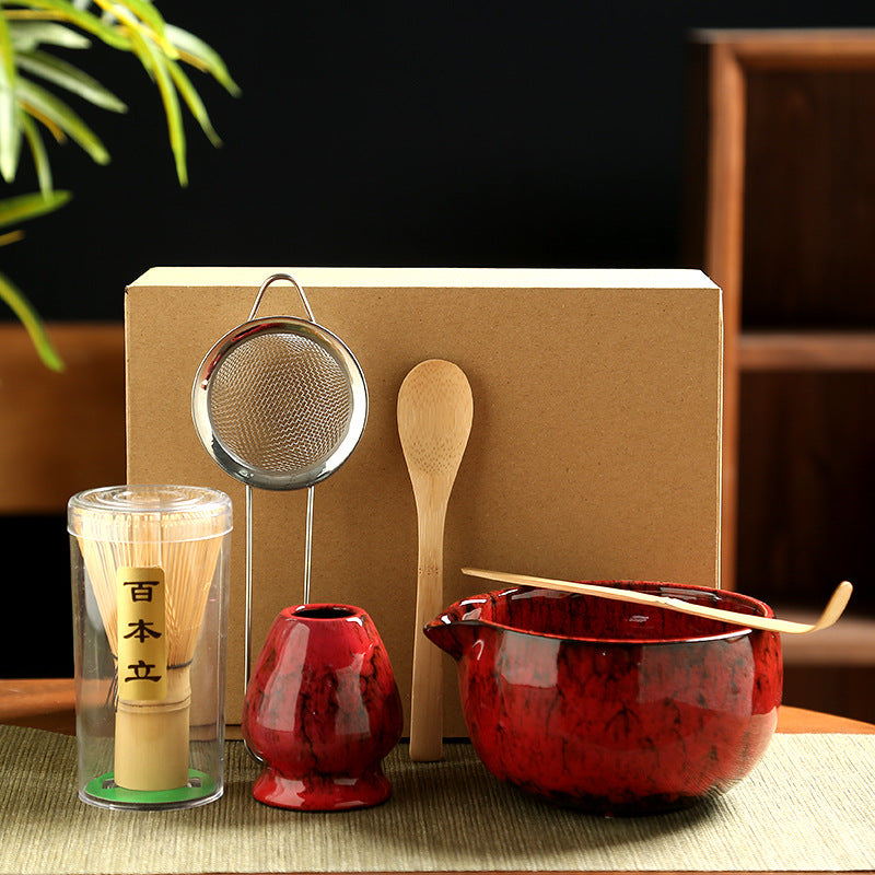 ZenTea – Elegant Set for Traditional Matcha Preparation
