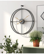 Stilvolle Wand-Uhr im Nordic Design – 50 cm Durchmesser