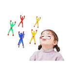10er Set Kletterspielzeug für Kinder – Klebrige Figuren