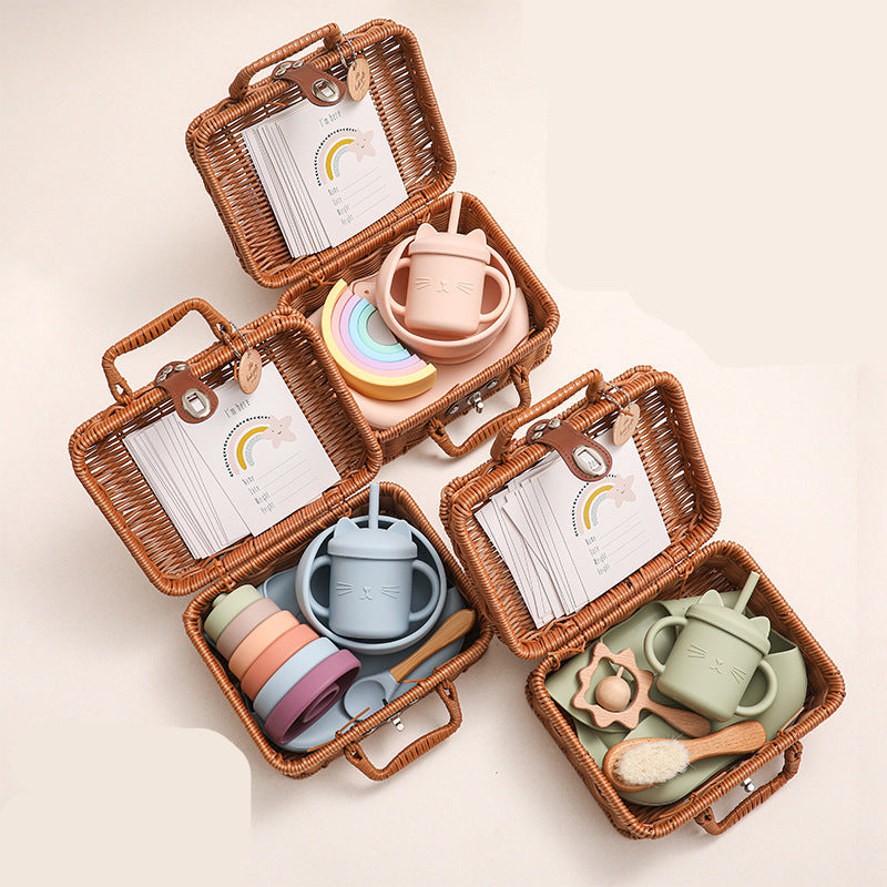 Geschenkkorb für Babys – Süßes Geschenkset