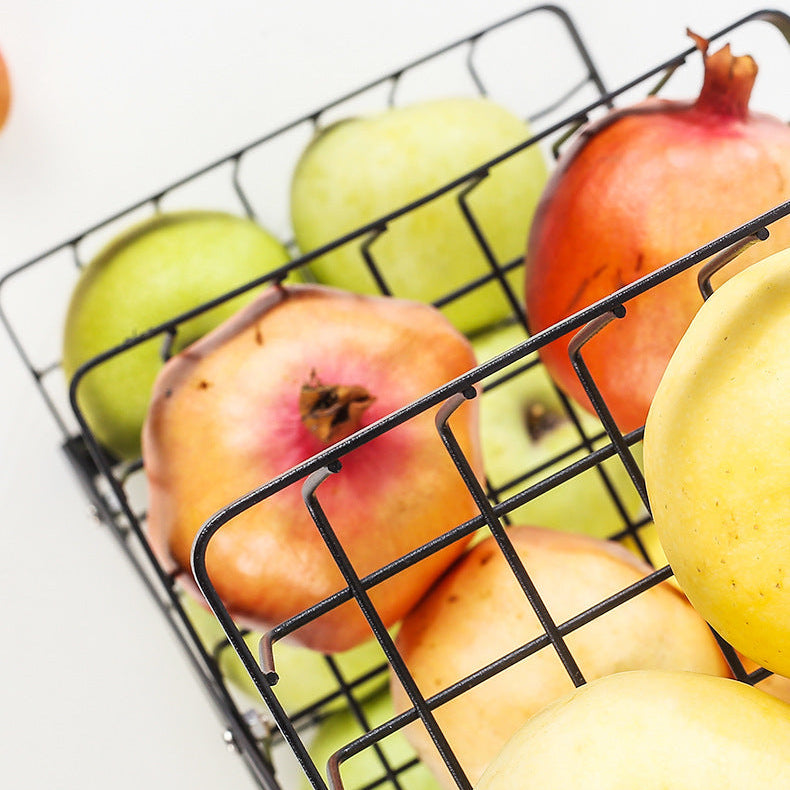 Praktischer Obstkorb aus hochwertigem Stahl für Ihre Küche
