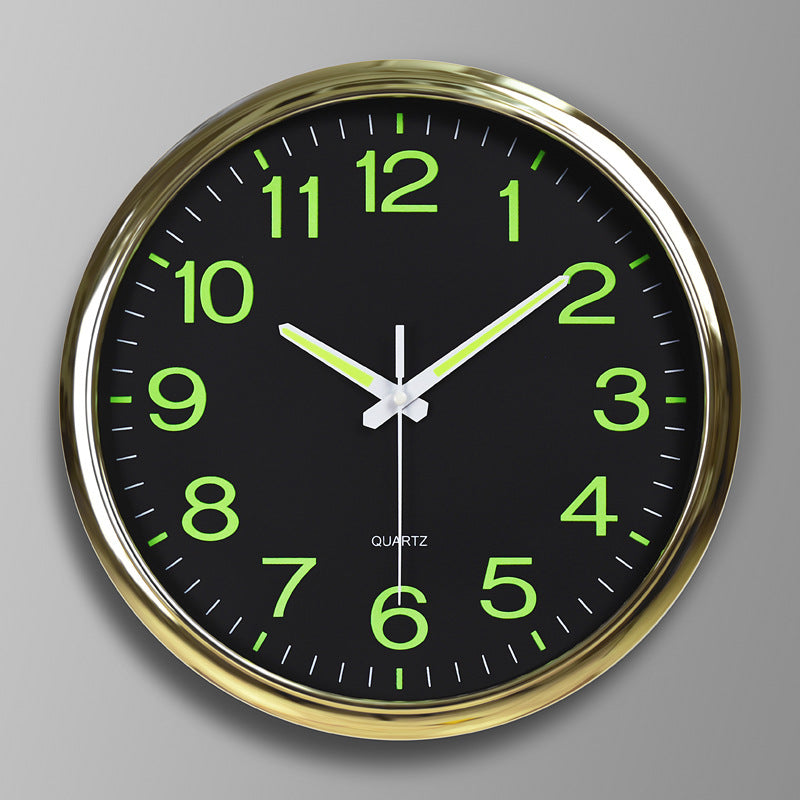 Elegante Wanduhr mit LED-Beleuchtung – Zeitloses Design