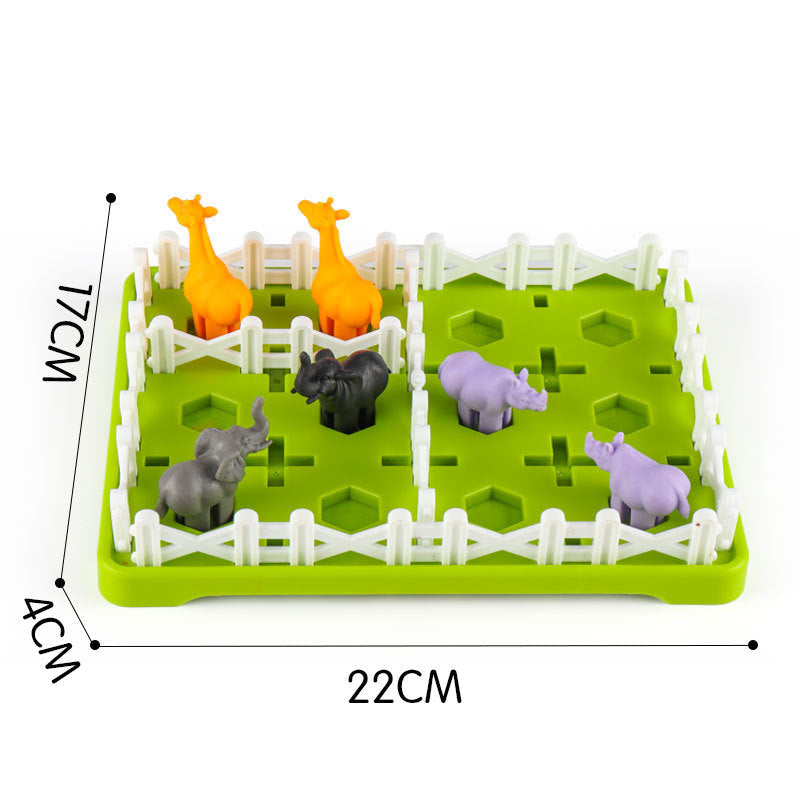 Tierpuzzle und Lernspielzeug im Montessori-Stil für Kinder